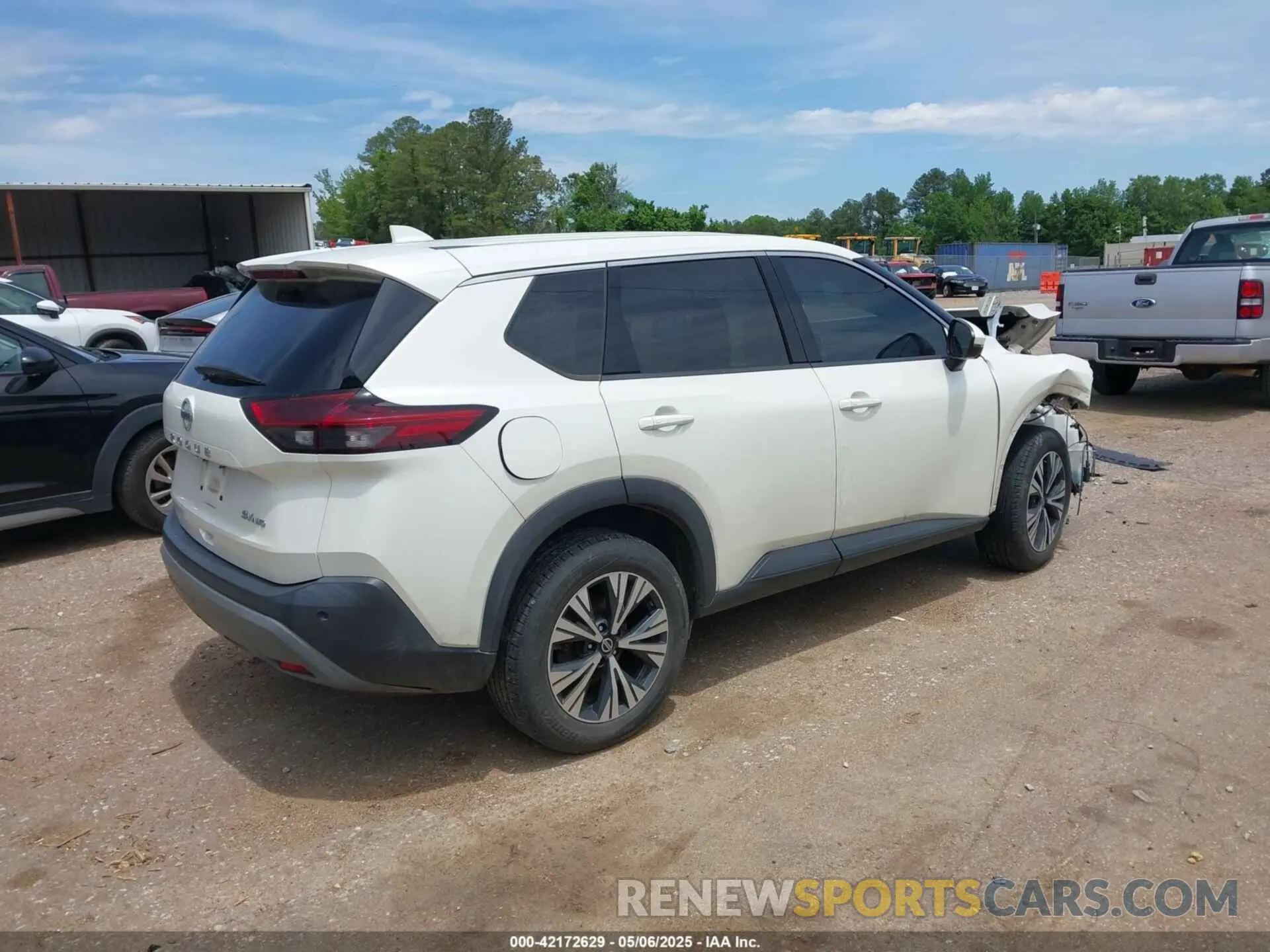 4 fotografías del automóvil dañado 5N1AT3BB7MC725557 NISSAN ROGUE 2021