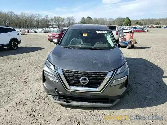 12 fotografías del automóvil dañado 5N1AT3BB7MC769039 NISSAN ROGUE 2021