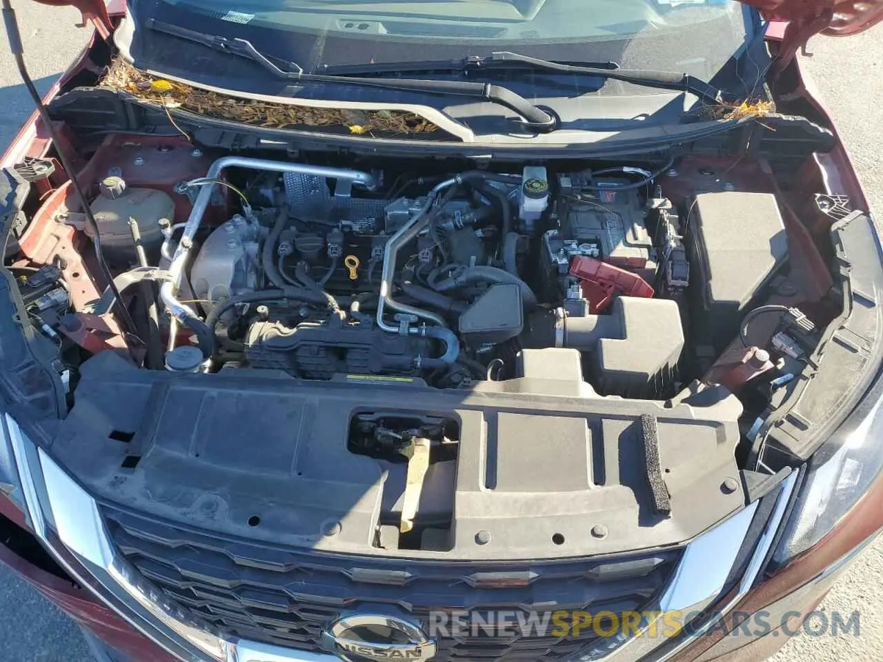 12 fotografías del automóvil dañado 5N1AT3BB7MC771258 NISSAN ROGUE 2021