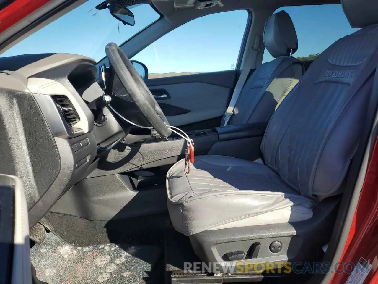 7 fotografías del automóvil dañado 5N1AT3BB7MC771258 NISSAN ROGUE 2021