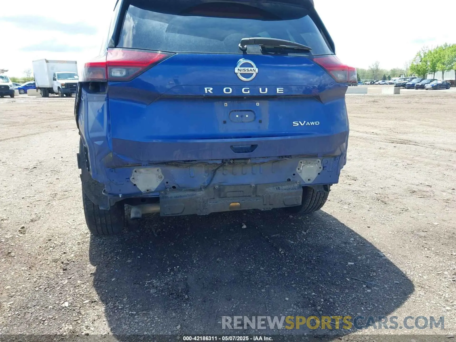 19 fotografías del automóvil dañado 5N1AT3BB7MC772359 NISSAN ROGUE 2021