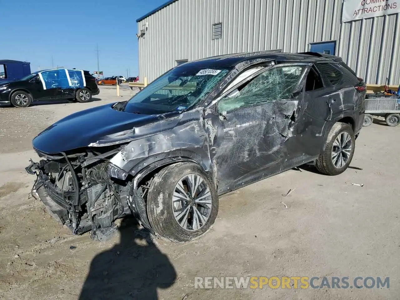 1 fotografías del automóvil dañado 5N1AT3BB7MC779036 NISSAN ROGUE 2021