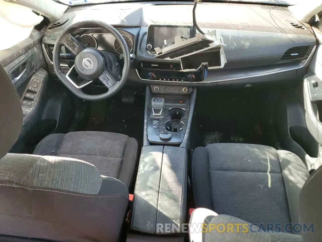 8 fotografías del automóvil dañado 5N1AT3BB7MC779036 NISSAN ROGUE 2021