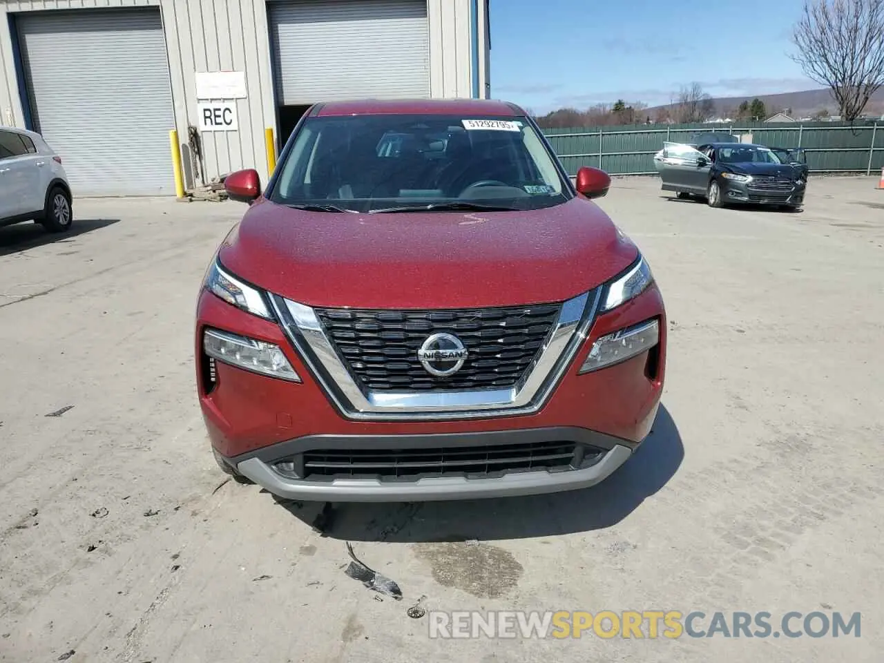 5 fotografías del automóvil dañado 5N1AT3BB8MC713448 NISSAN ROGUE 2021