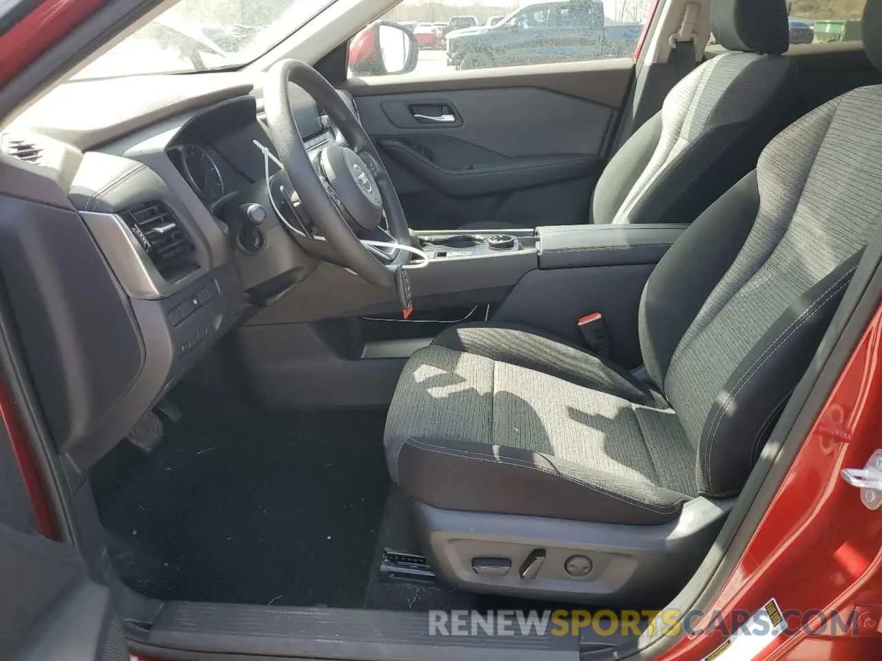 7 fotografías del automóvil dañado 5N1AT3BB8MC713448 NISSAN ROGUE 2021
