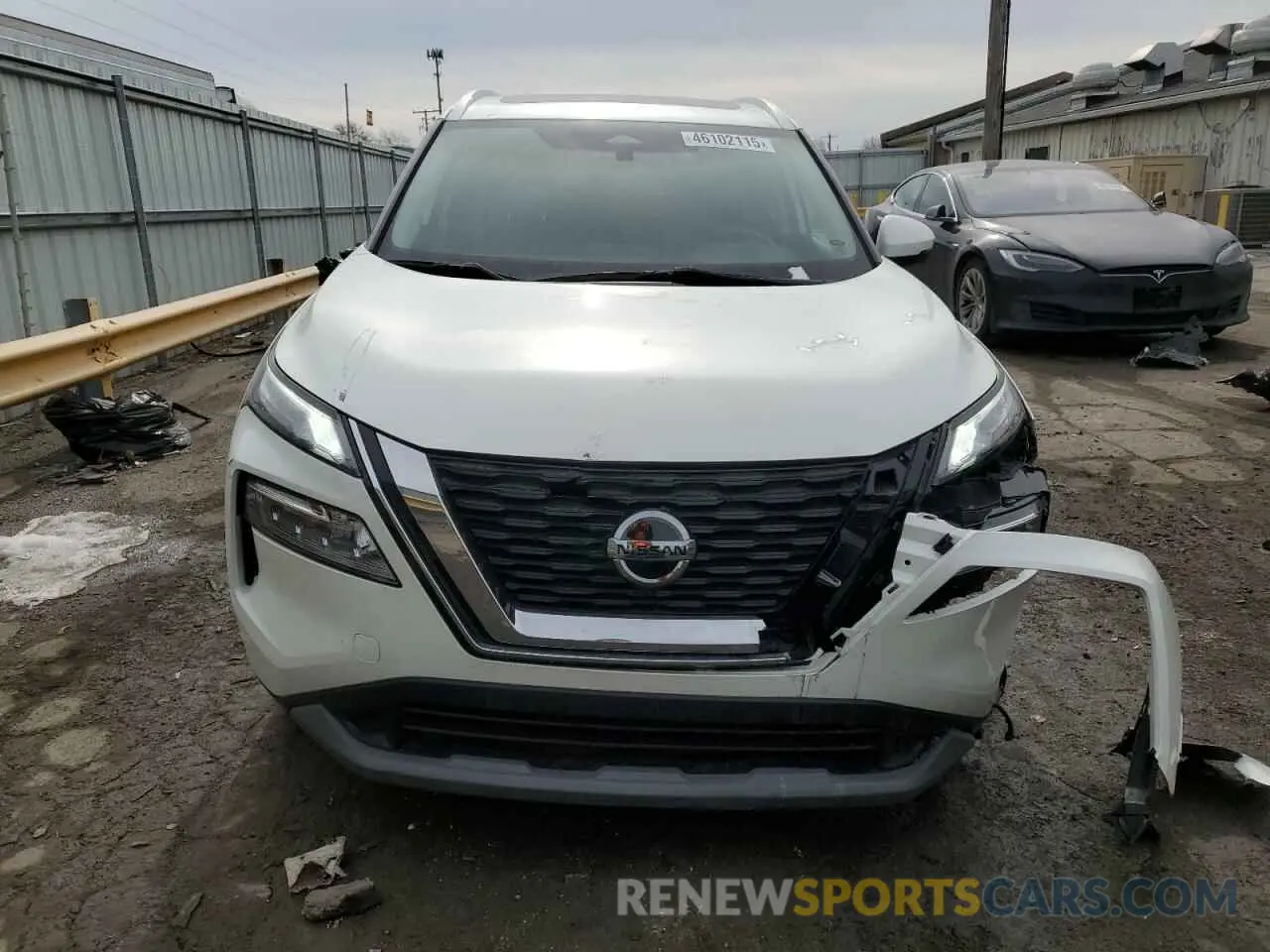 5 fotografías del automóvil dañado 5N1AT3BB8MC746997 NISSAN ROGUE 2021