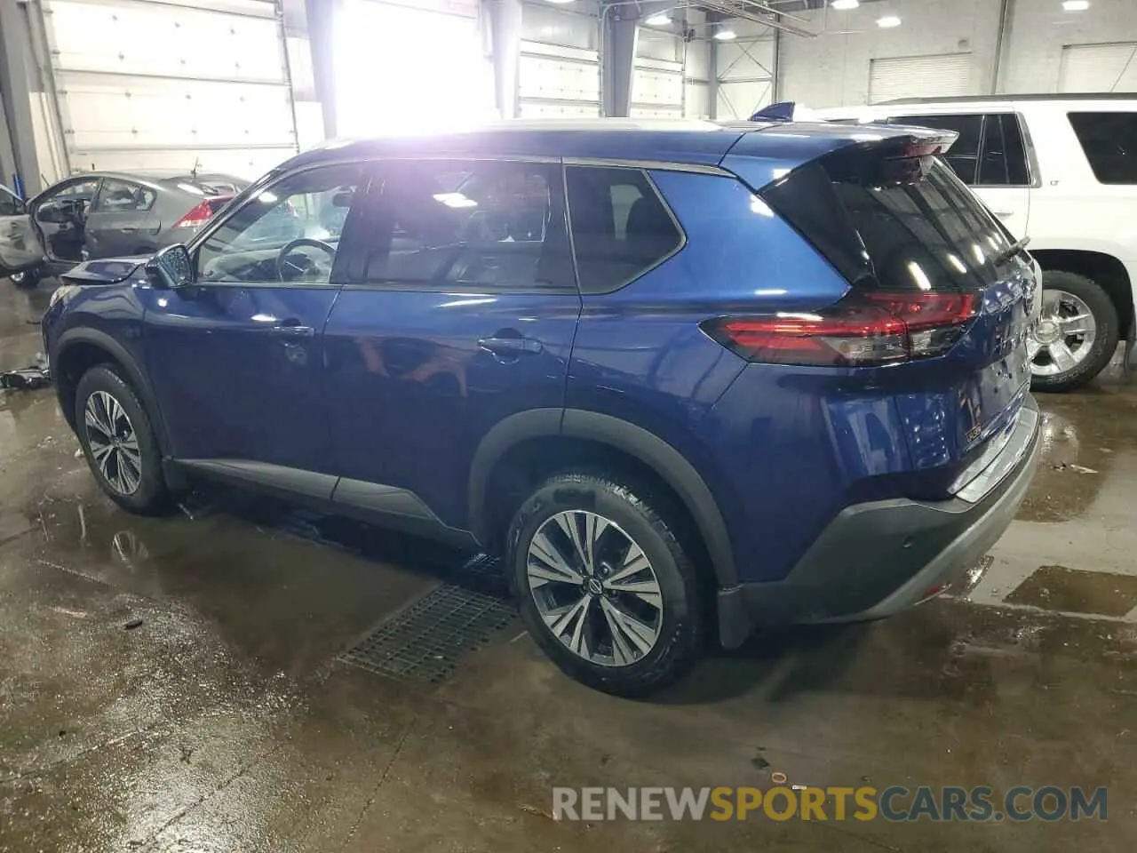 2 fotografías del automóvil dañado 5N1AT3BB8MC824372 NISSAN ROGUE 2021