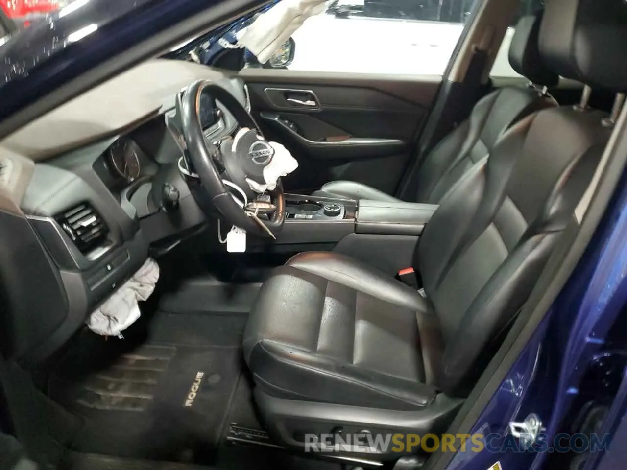 7 fotografías del automóvil dañado 5N1AT3BB8MC824372 NISSAN ROGUE 2021