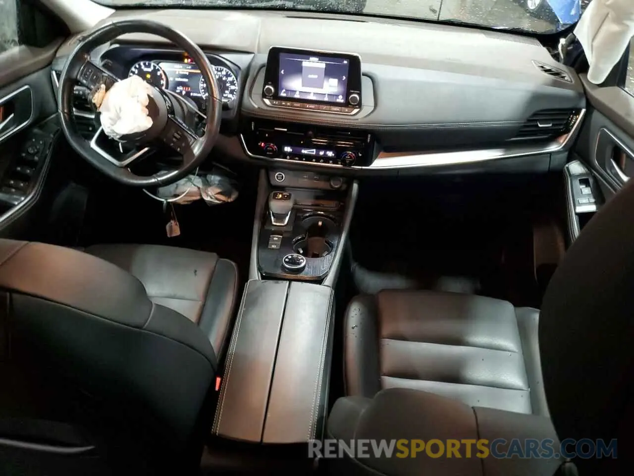 8 fotografías del automóvil dañado 5N1AT3BB8MC824372 NISSAN ROGUE 2021