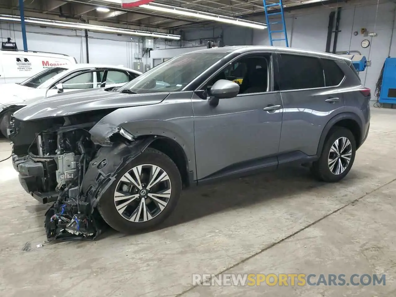 1 fotografías del automóvil dañado 5N1AT3BB9MC791351 NISSAN ROGUE 2021