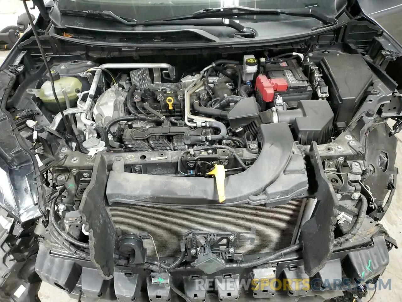 11 fotografías del automóvil dañado 5N1AT3BB9MC791351 NISSAN ROGUE 2021