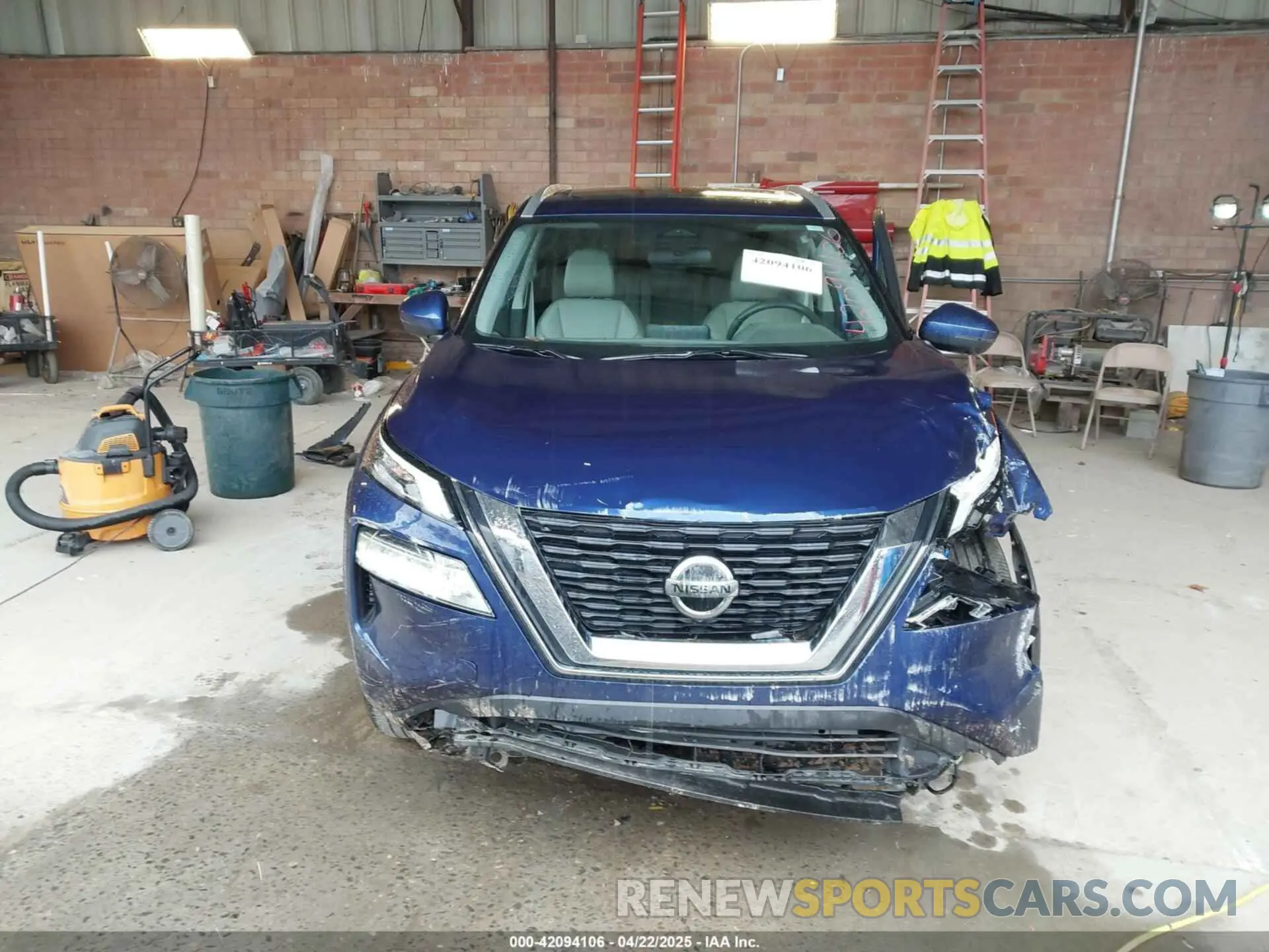13 fotografías del automóvil dañado 5N1AT3BB9MC828916 NISSAN ROGUE 2021