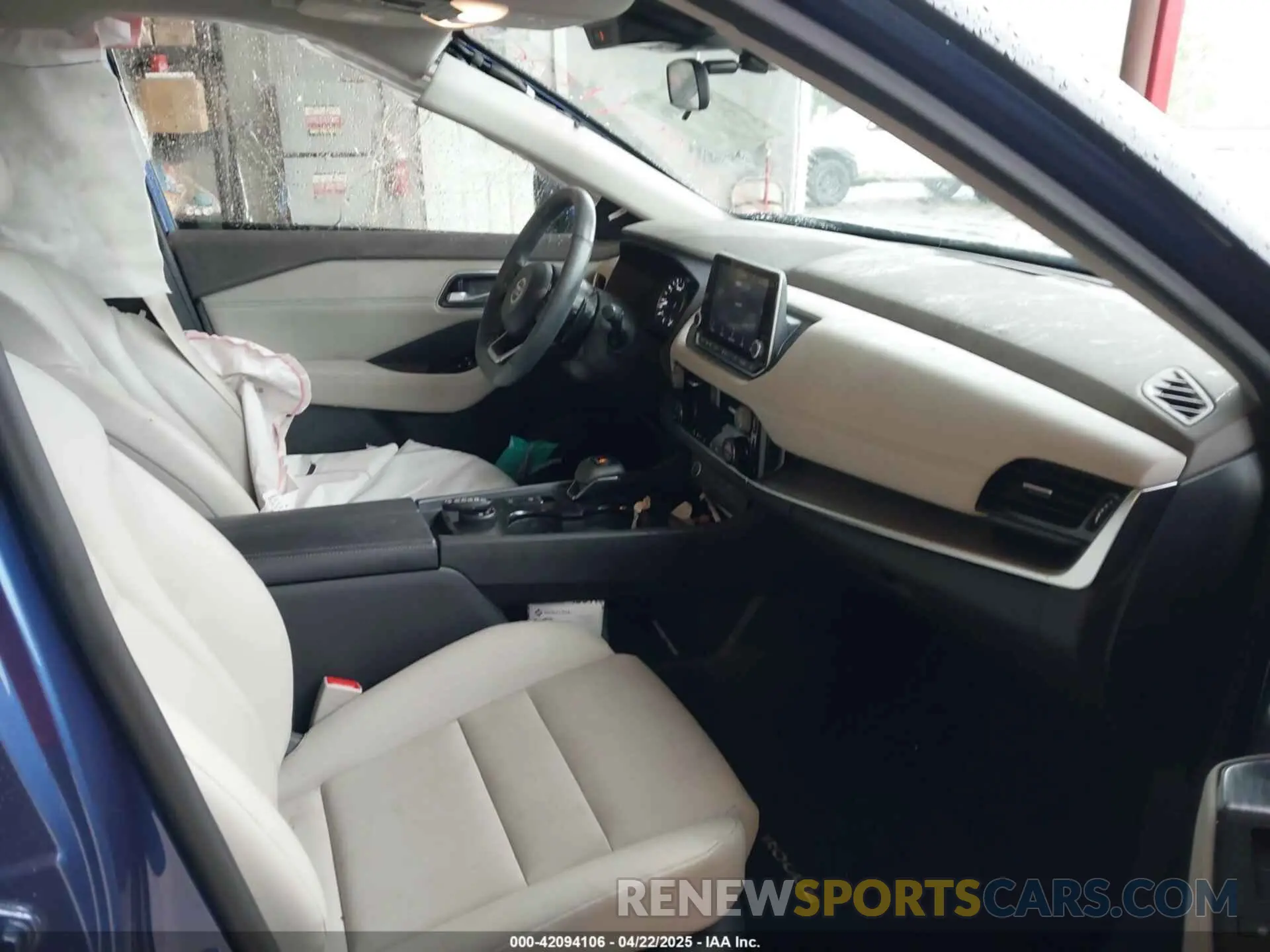 5 fotografías del automóvil dañado 5N1AT3BB9MC828916 NISSAN ROGUE 2021