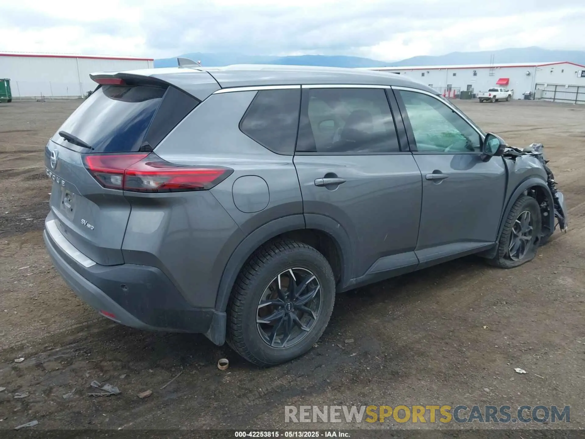 4 fotografías del automóvil dañado 5N1AT3BBXMC673535 NISSAN ROGUE 2021