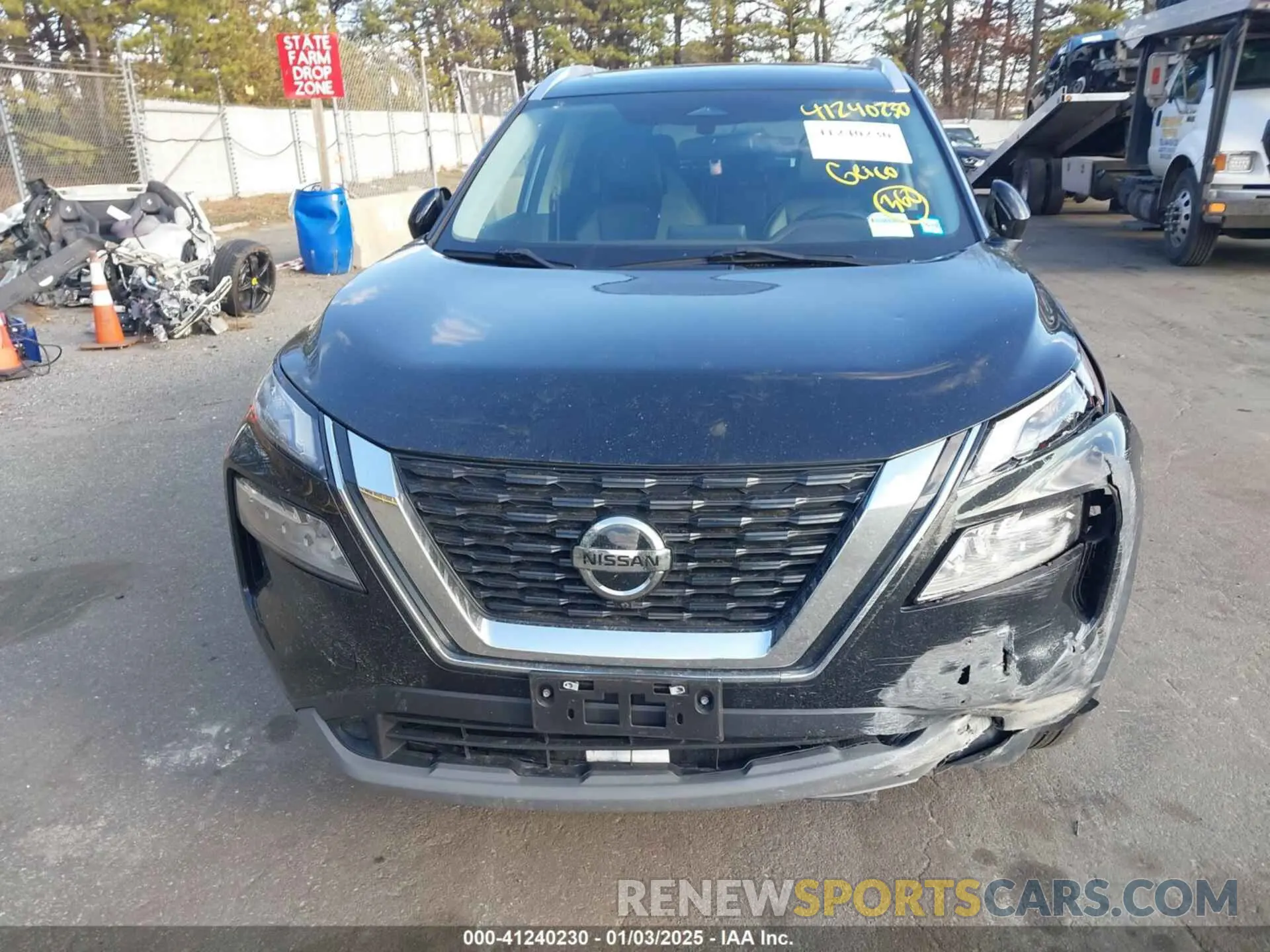 12 fotografías del automóvil dañado 5N1AT3BBXMC768175 NISSAN ROGUE 2021
