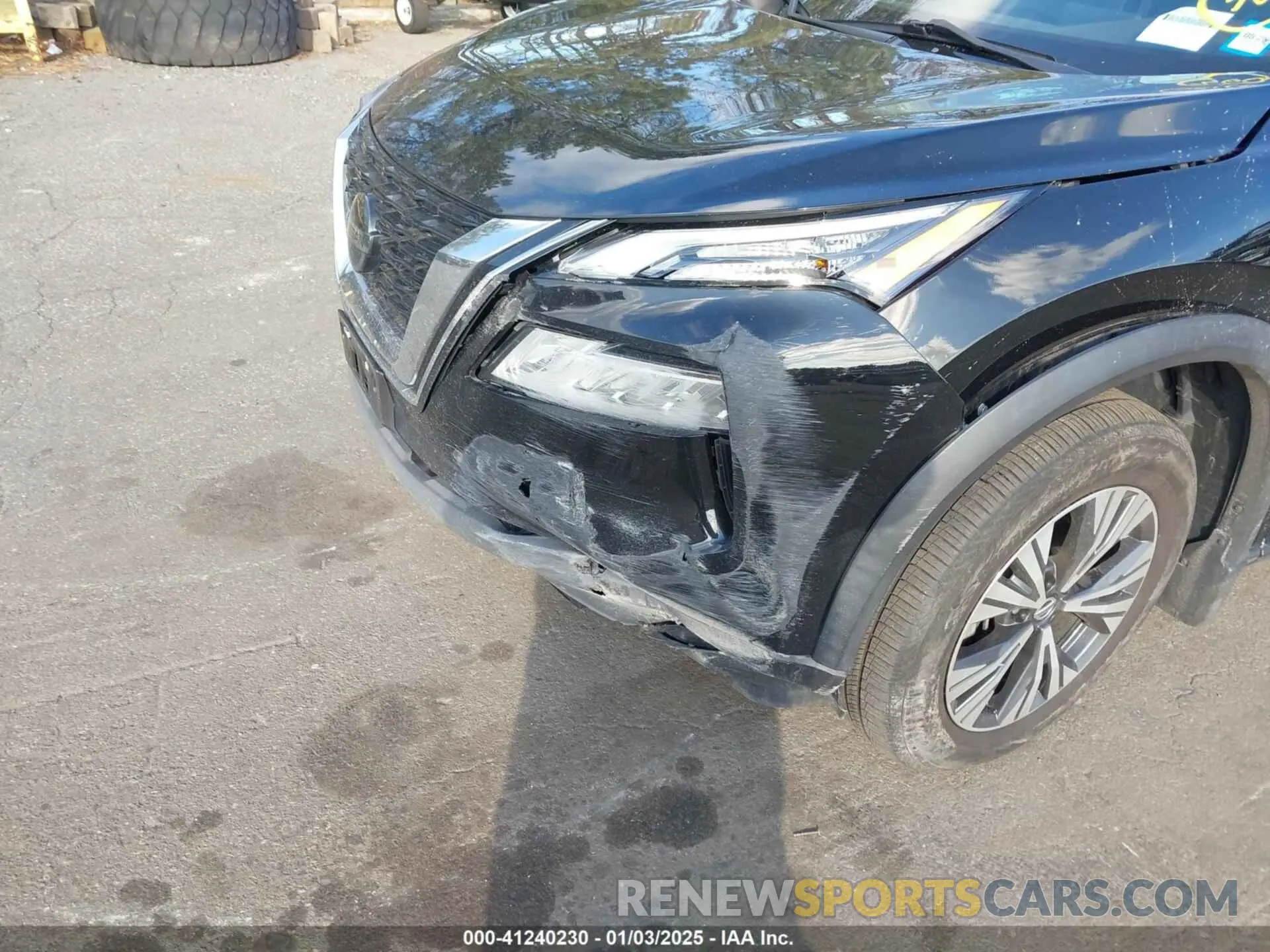 6 fotografías del automóvil dañado 5N1AT3BBXMC768175 NISSAN ROGUE 2021
