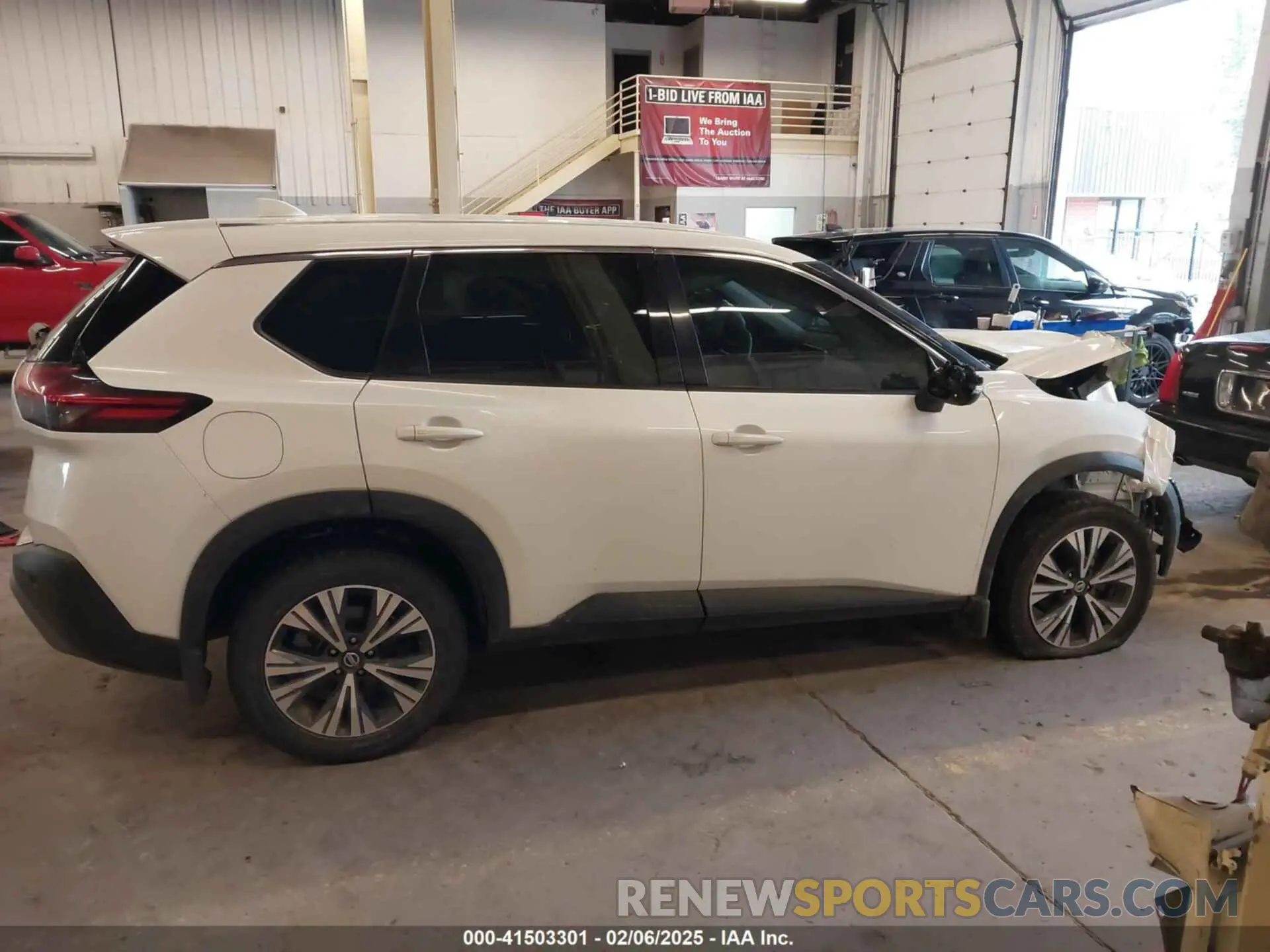 13 fotografías del automóvil dañado 5N1AT3BBXMC775532 NISSAN ROGUE 2021