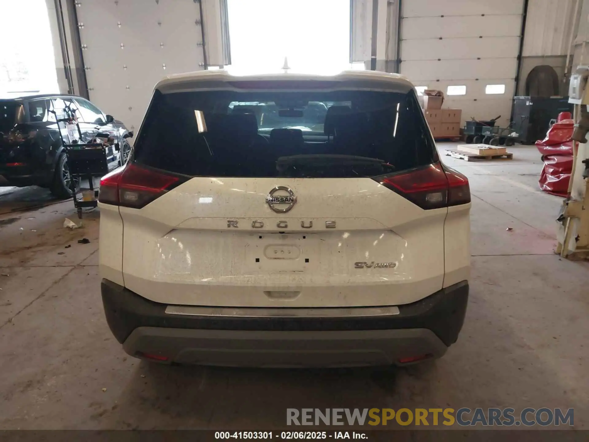 16 fotografías del automóvil dañado 5N1AT3BBXMC775532 NISSAN ROGUE 2021