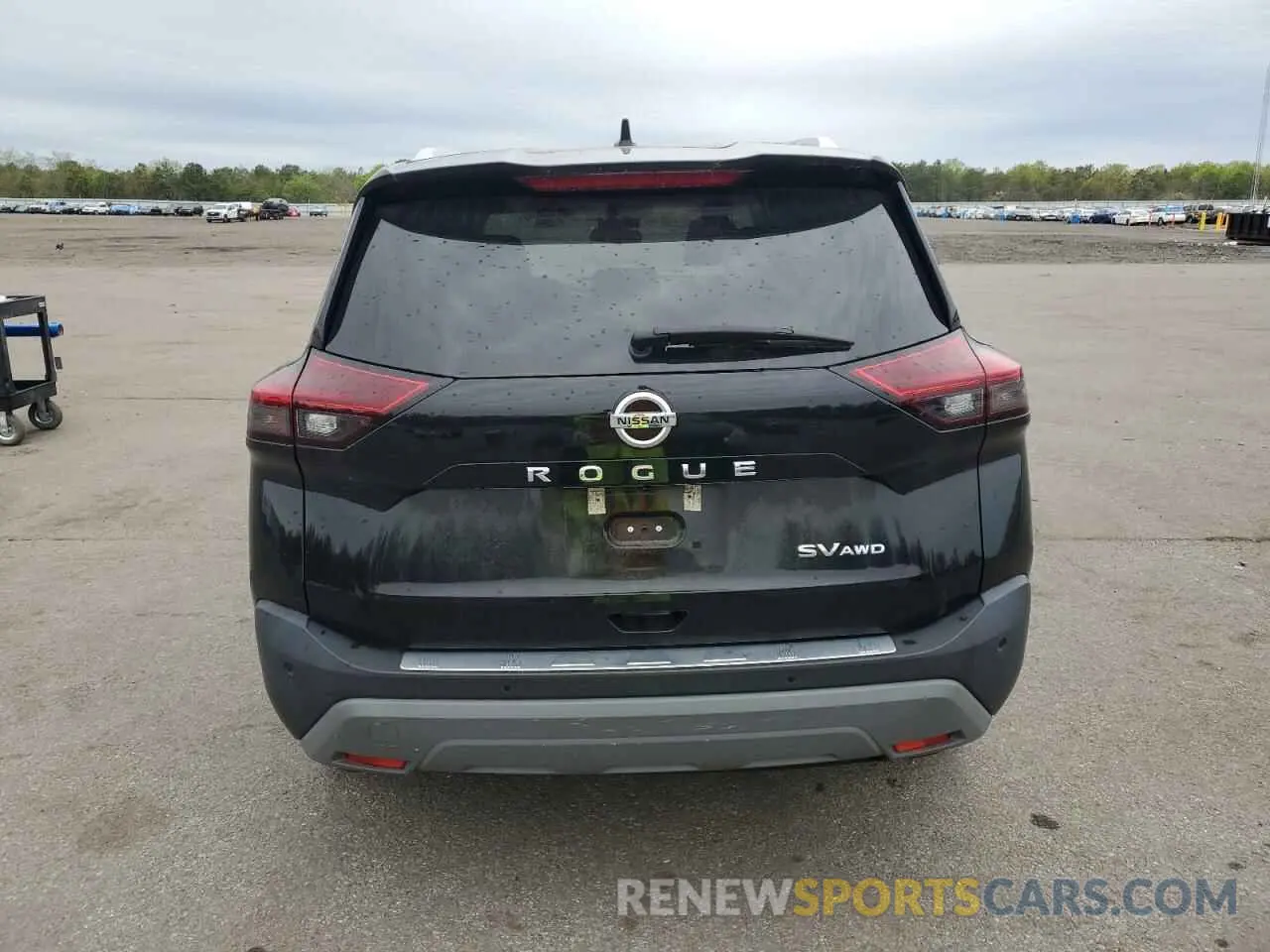 6 fotografías del automóvil dañado 5N1AT3BBXMC782528 NISSAN ROGUE 2021