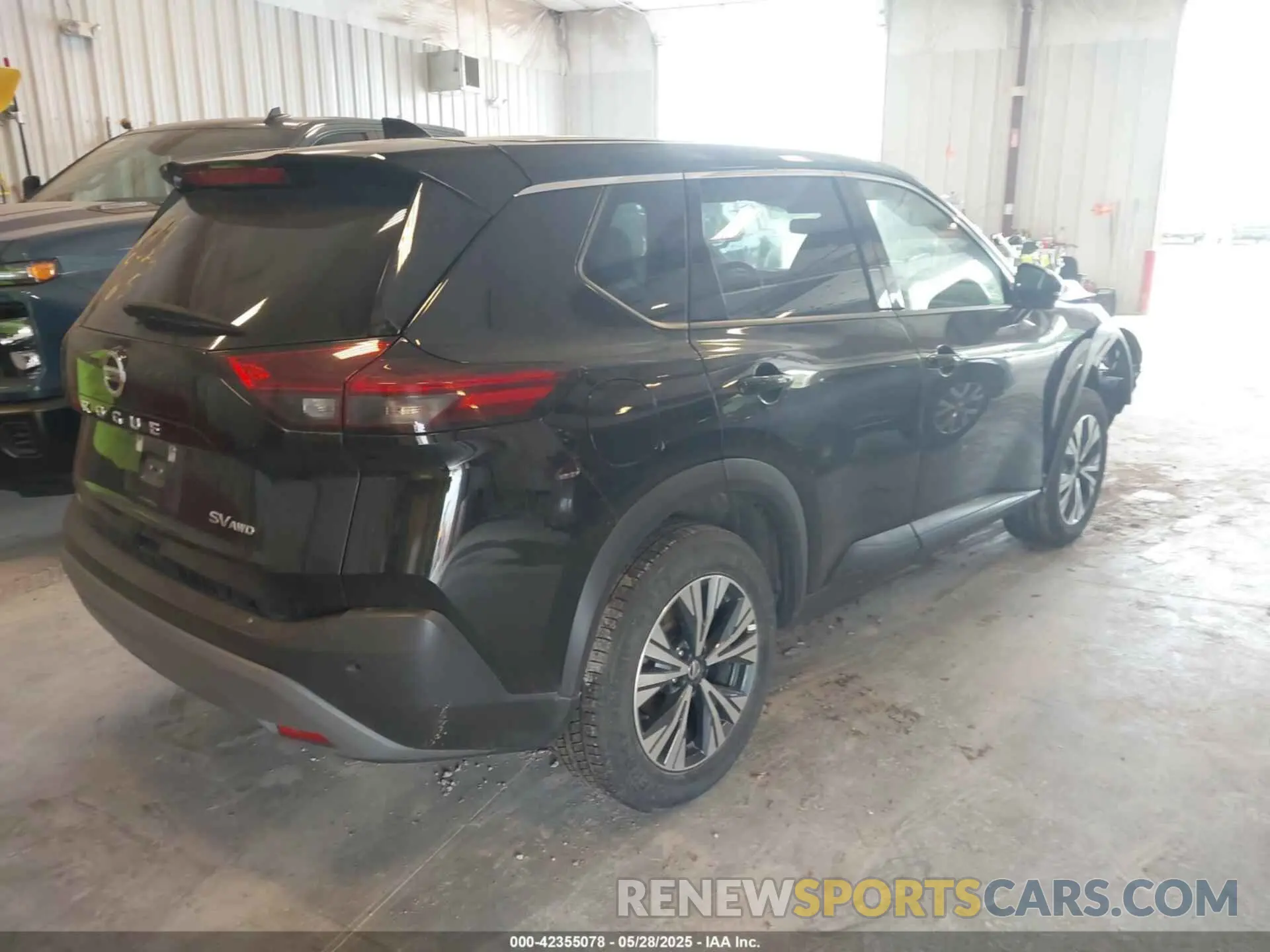 4 fotografías del automóvil dañado 5N1AT3BBXMC792444 NISSAN ROGUE 2021