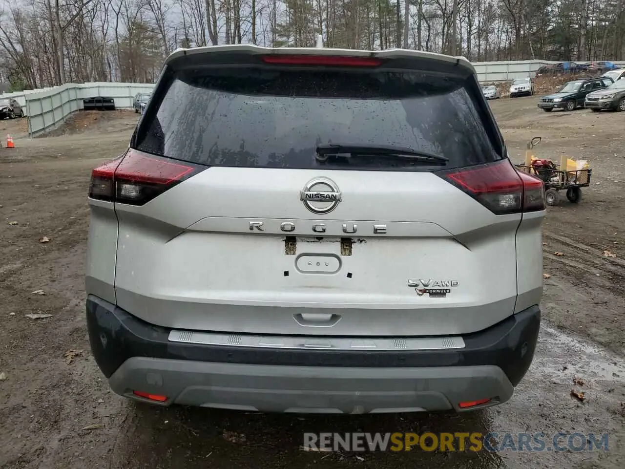 6 fotografías del automóvil dañado 5N1AT3BBXMC795408 NISSAN ROGUE 2021
