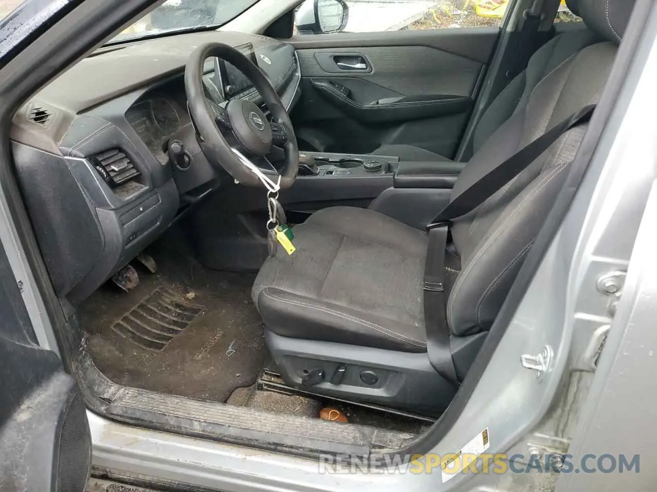 7 fotografías del automóvil dañado 5N1AT3BBXMC795408 NISSAN ROGUE 2021