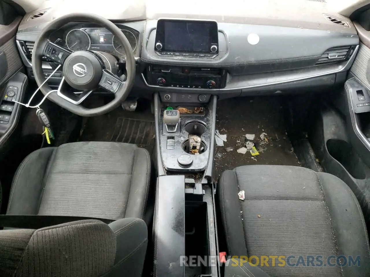 8 fotografías del automóvil dañado 5N1AT3BBXMC795408 NISSAN ROGUE 2021
