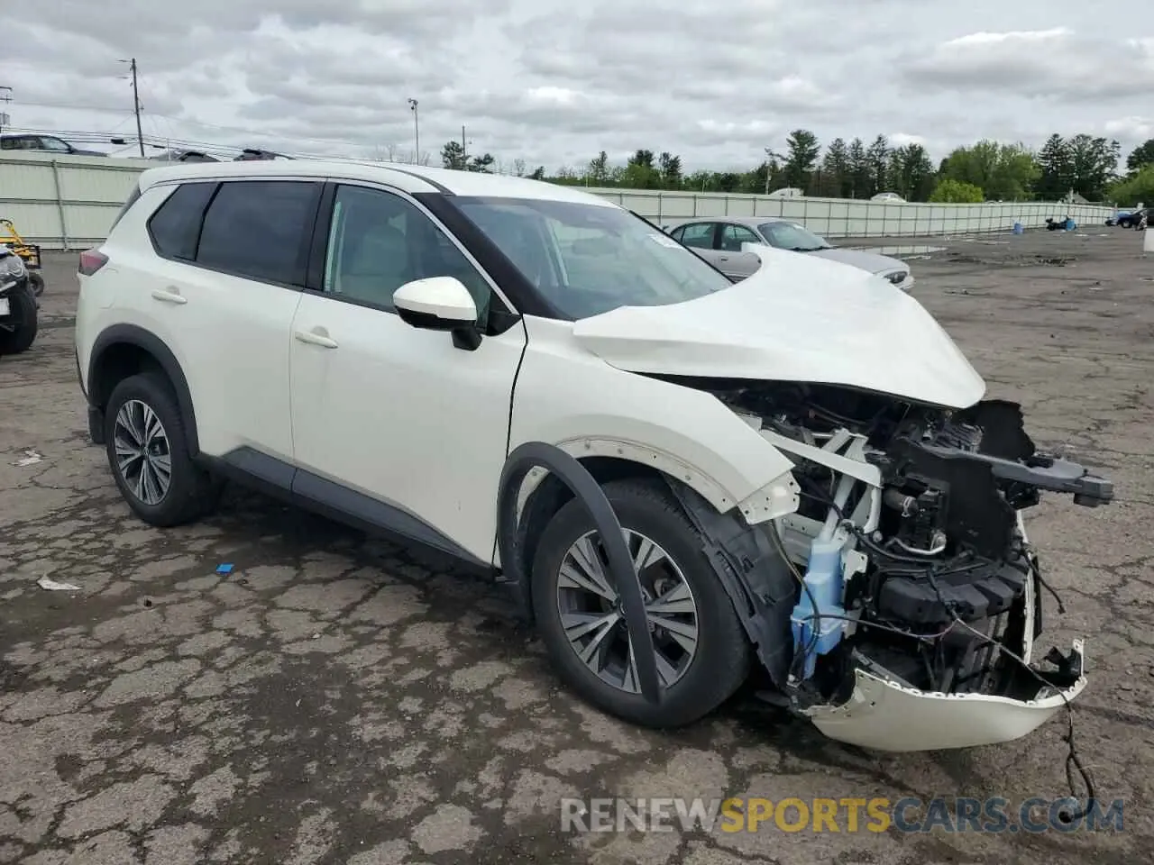 4 fotografías del automóvil dañado 5N1AT3BBXMC836653 NISSAN ROGUE 2021