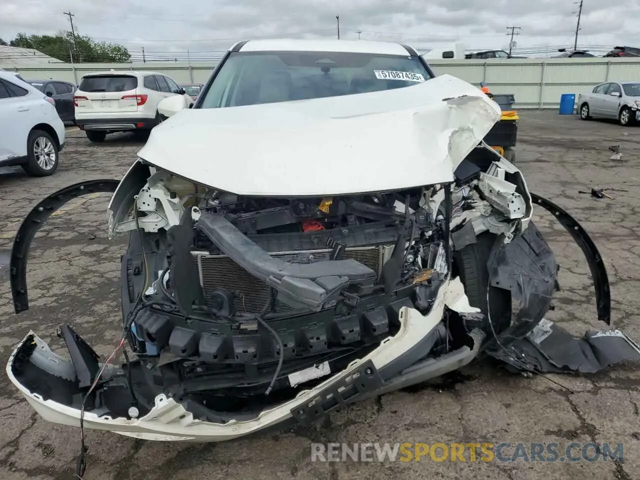 5 fotografías del automóvil dañado 5N1AT3BBXMC836653 NISSAN ROGUE 2021