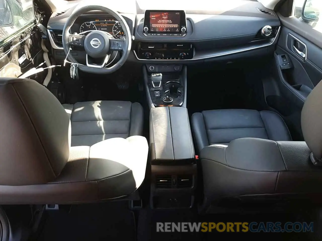 8 fotografías del automóvil dañado 5N1AT3BBXMC850567 NISSAN ROGUE 2021