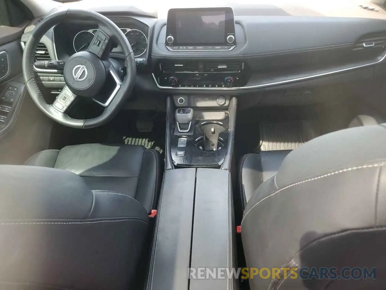 8 fotografías del automóvil dañado 5N1AT3CA0MC681052 NISSAN ROGUE 2021