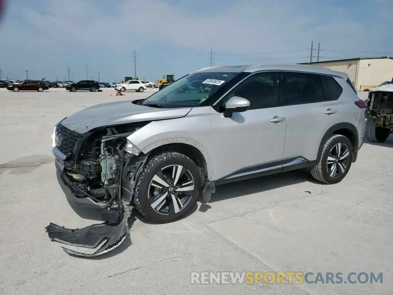 1 fotografías del automóvil dañado 5N1AT3CA1MC802428 NISSAN ROGUE 2021