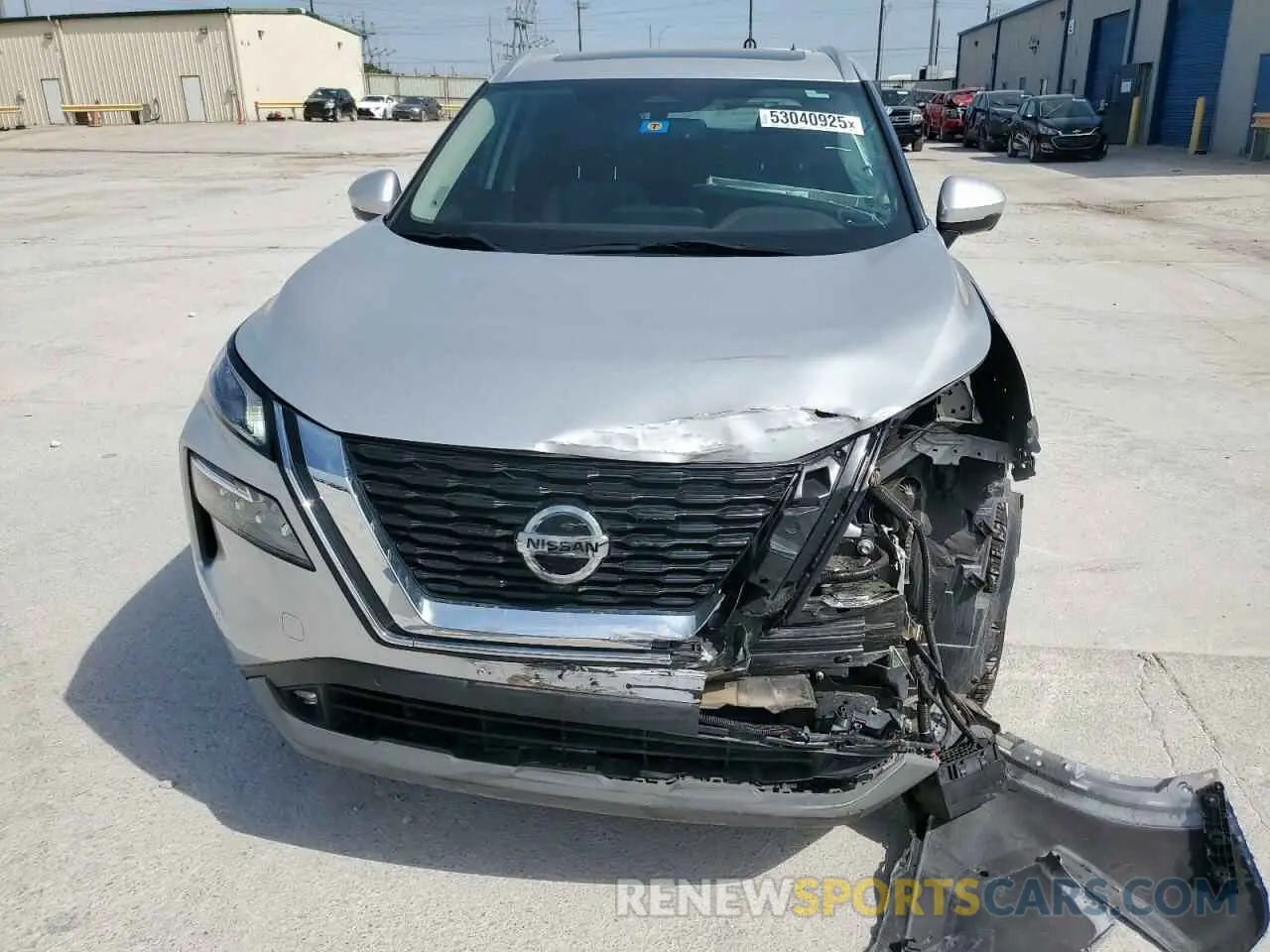 5 fotografías del automóvil dañado 5N1AT3CA1MC802428 NISSAN ROGUE 2021