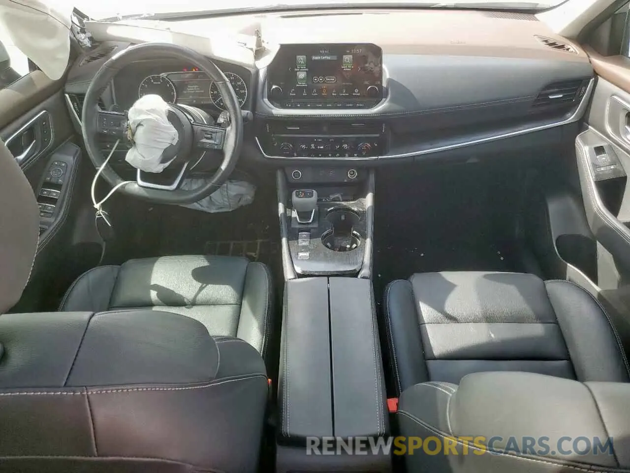 8 fotografías del automóvil dañado 5N1AT3CA1MC802428 NISSAN ROGUE 2021