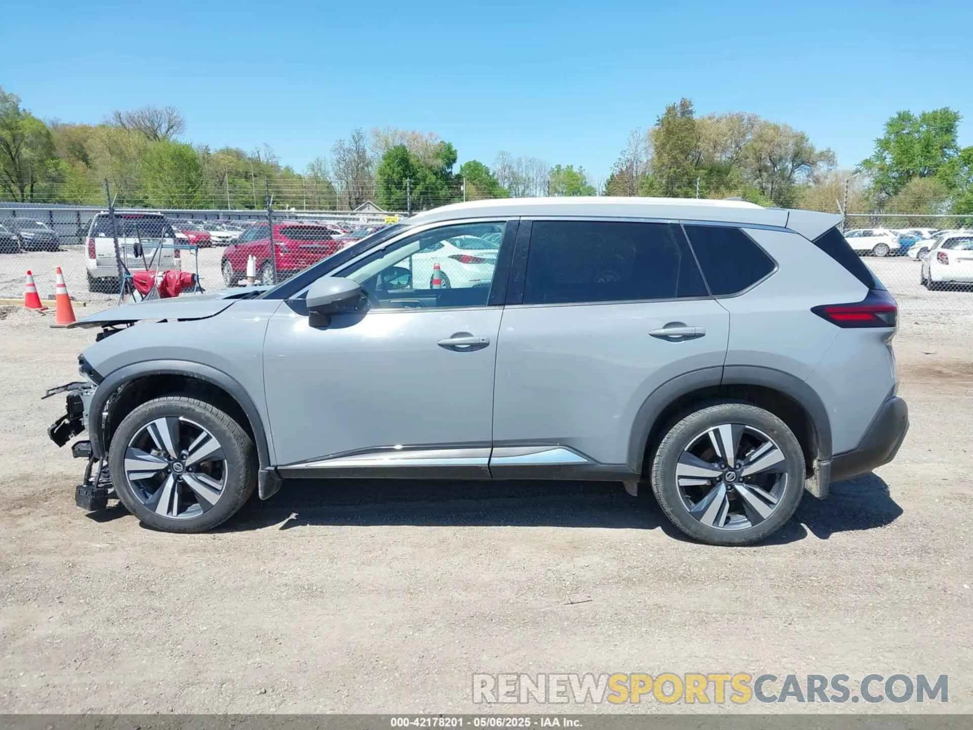 14 fotografías del automóvil dañado 5N1AT3CA3MC718899 NISSAN ROGUE 2021