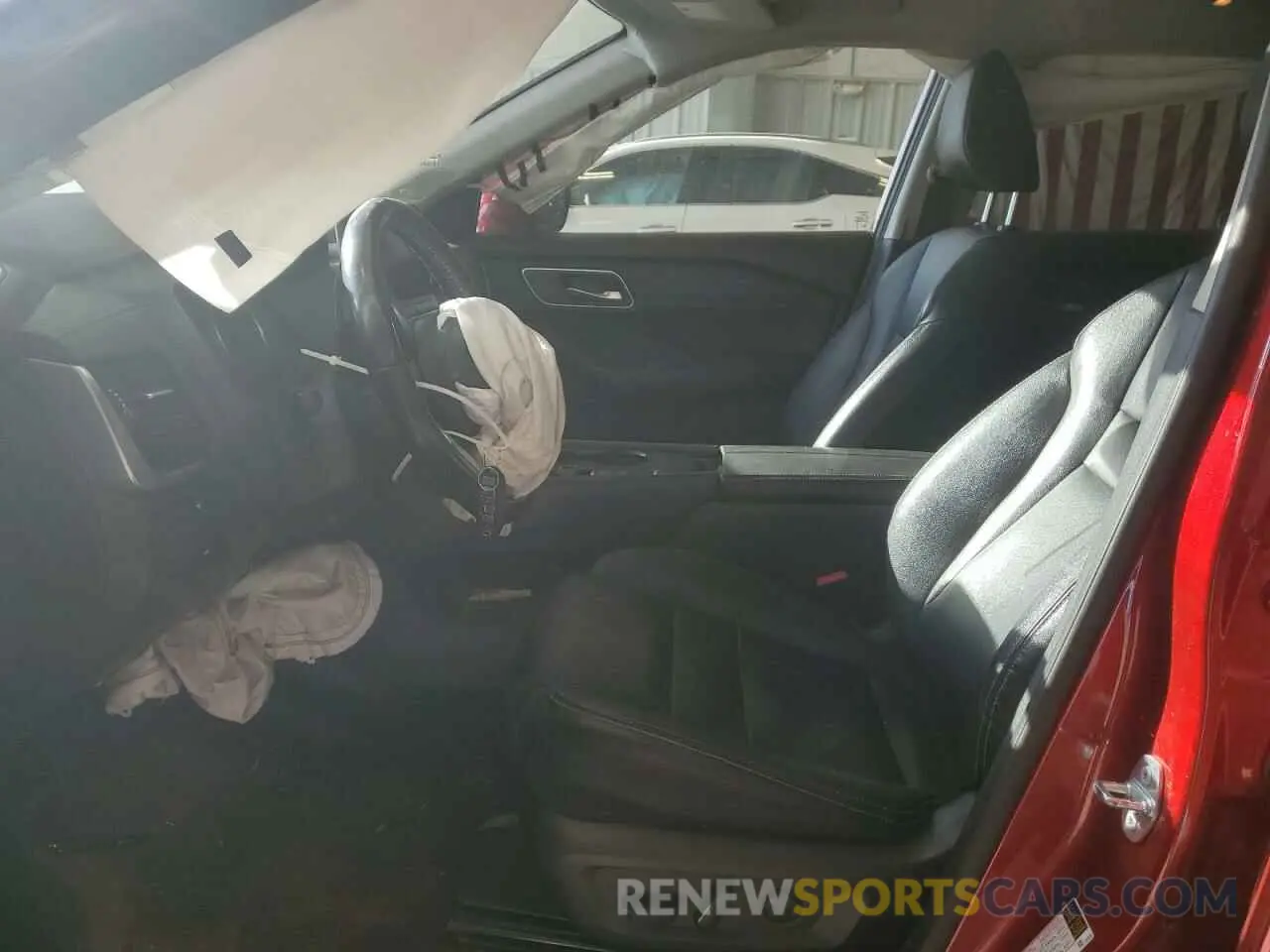7 fotografías del automóvil dañado 5N1AT3CA3MC740448 NISSAN ROGUE 2021
