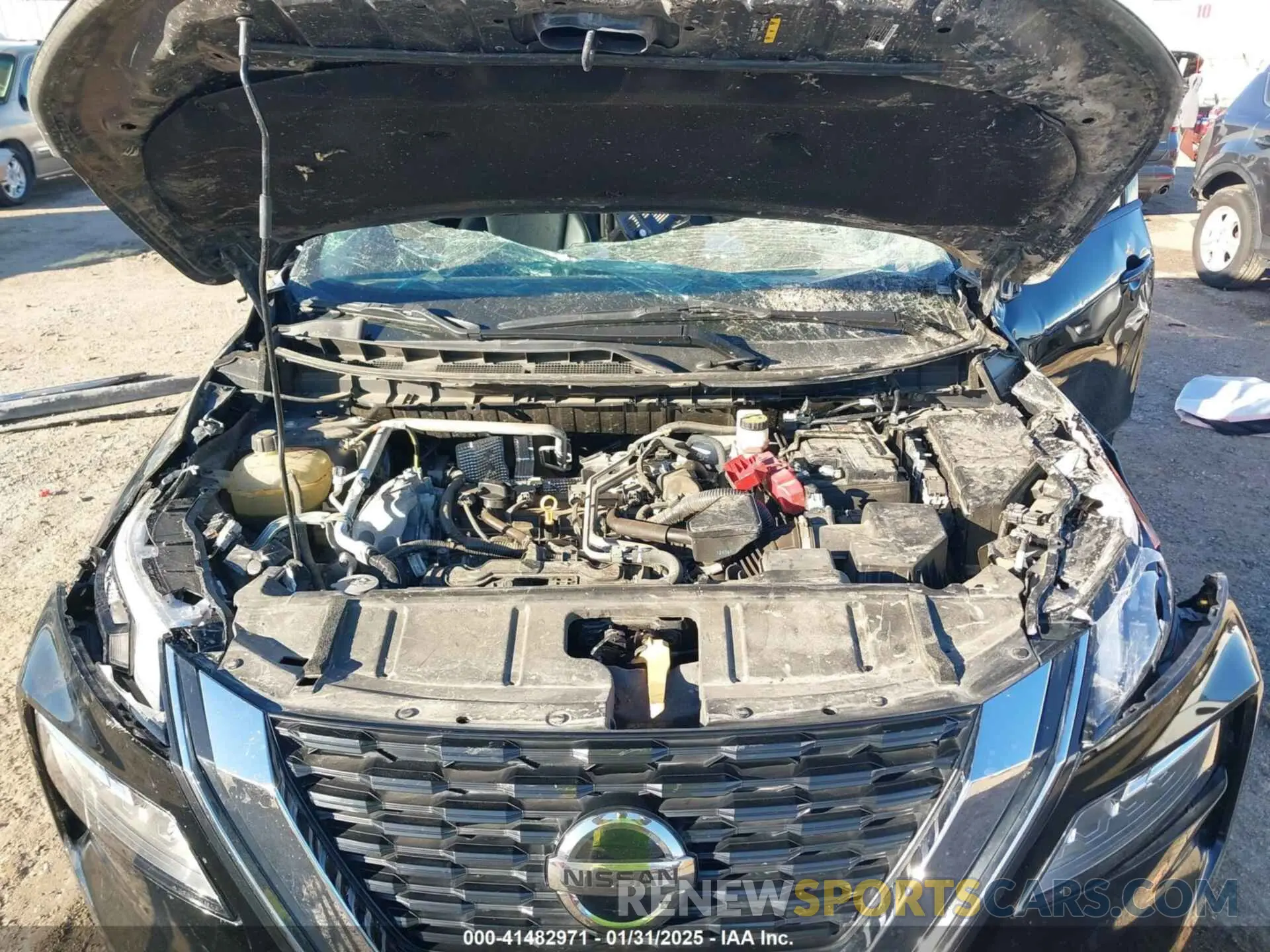 10 fotografías del automóvil dañado 5N1AT3CA3MC794526 NISSAN ROGUE 2021