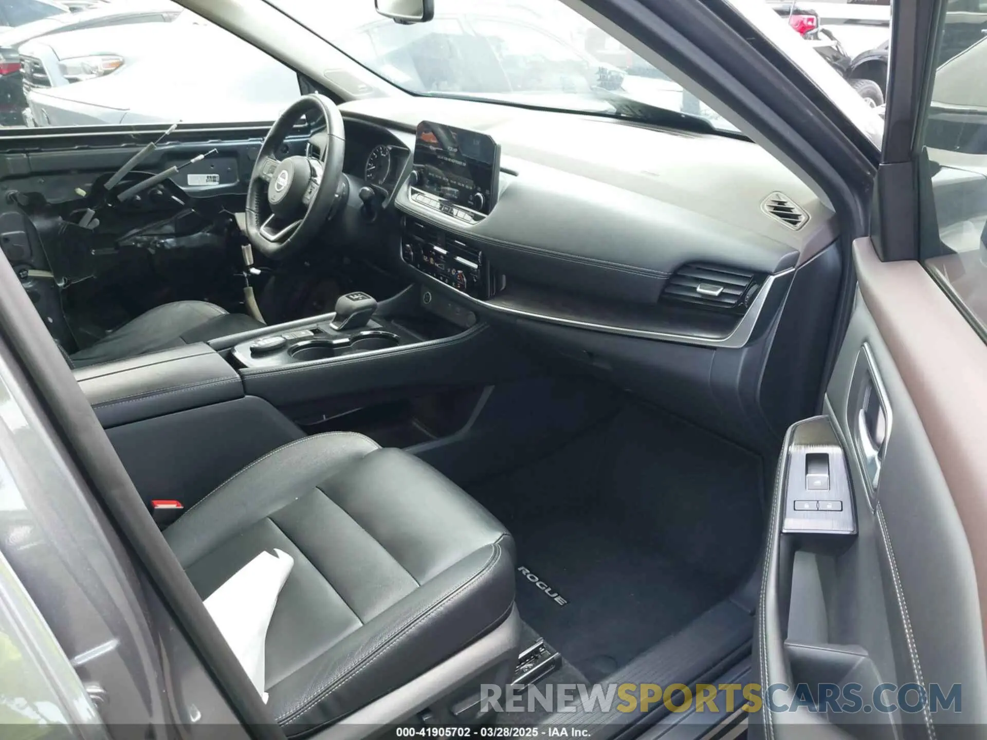 5 fotografías del automóvil dañado 5N1AT3CA4MC801175 NISSAN ROGUE 2021