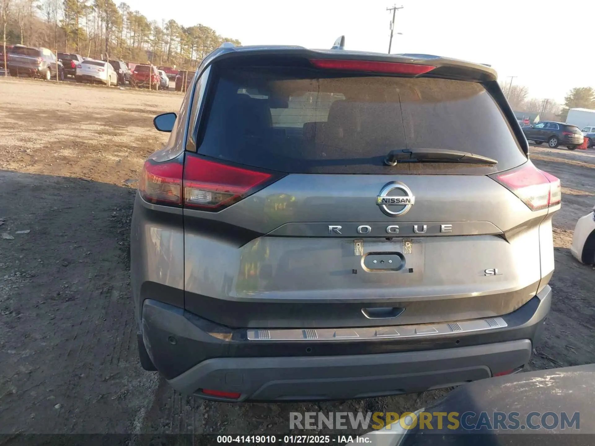 16 fotografías del automóvil dañado 5N1AT3CA5MC693925 NISSAN ROGUE 2021