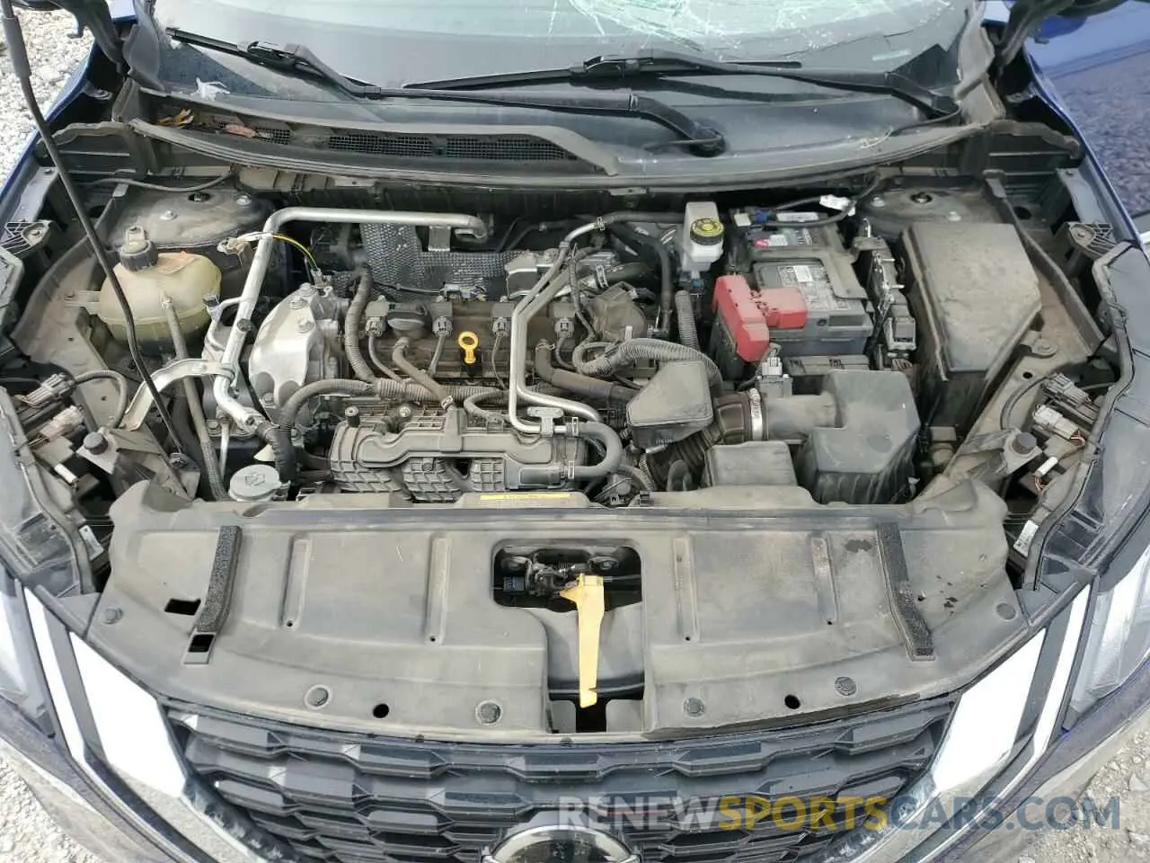 12 fotografías del automóvil dañado 5N1AT3CA9MC755262 NISSAN ROGUE 2021
