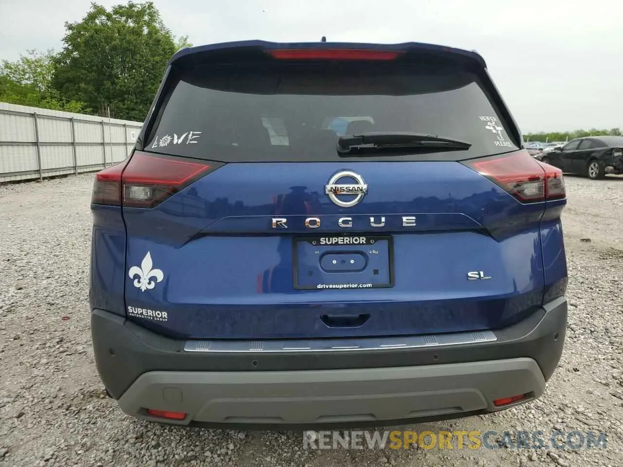 6 fotografías del automóvil dañado 5N1AT3CA9MC755262 NISSAN ROGUE 2021