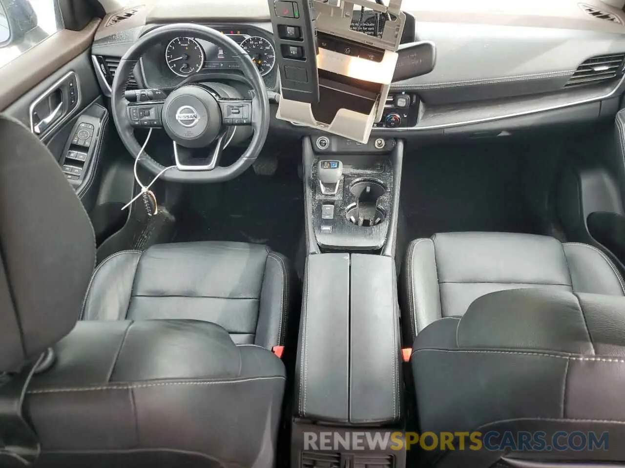 8 fotografías del automóvil dañado 5N1AT3CA9MC755262 NISSAN ROGUE 2021