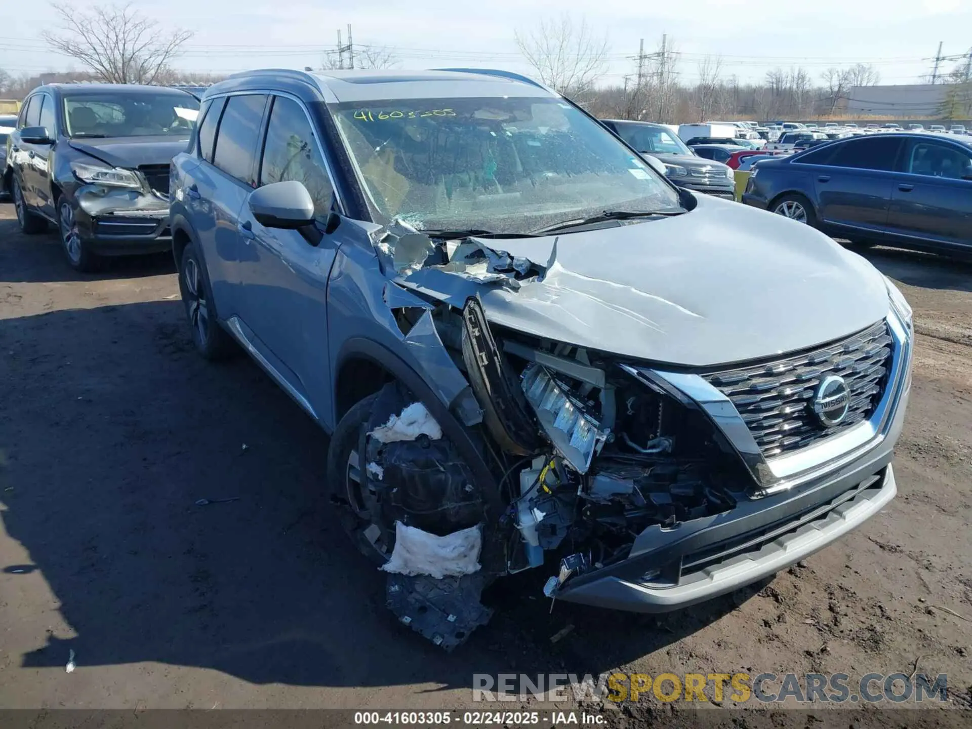 1 fotografías del automóvil dañado 5N1AT3CA9MC822961 NISSAN ROGUE 2021