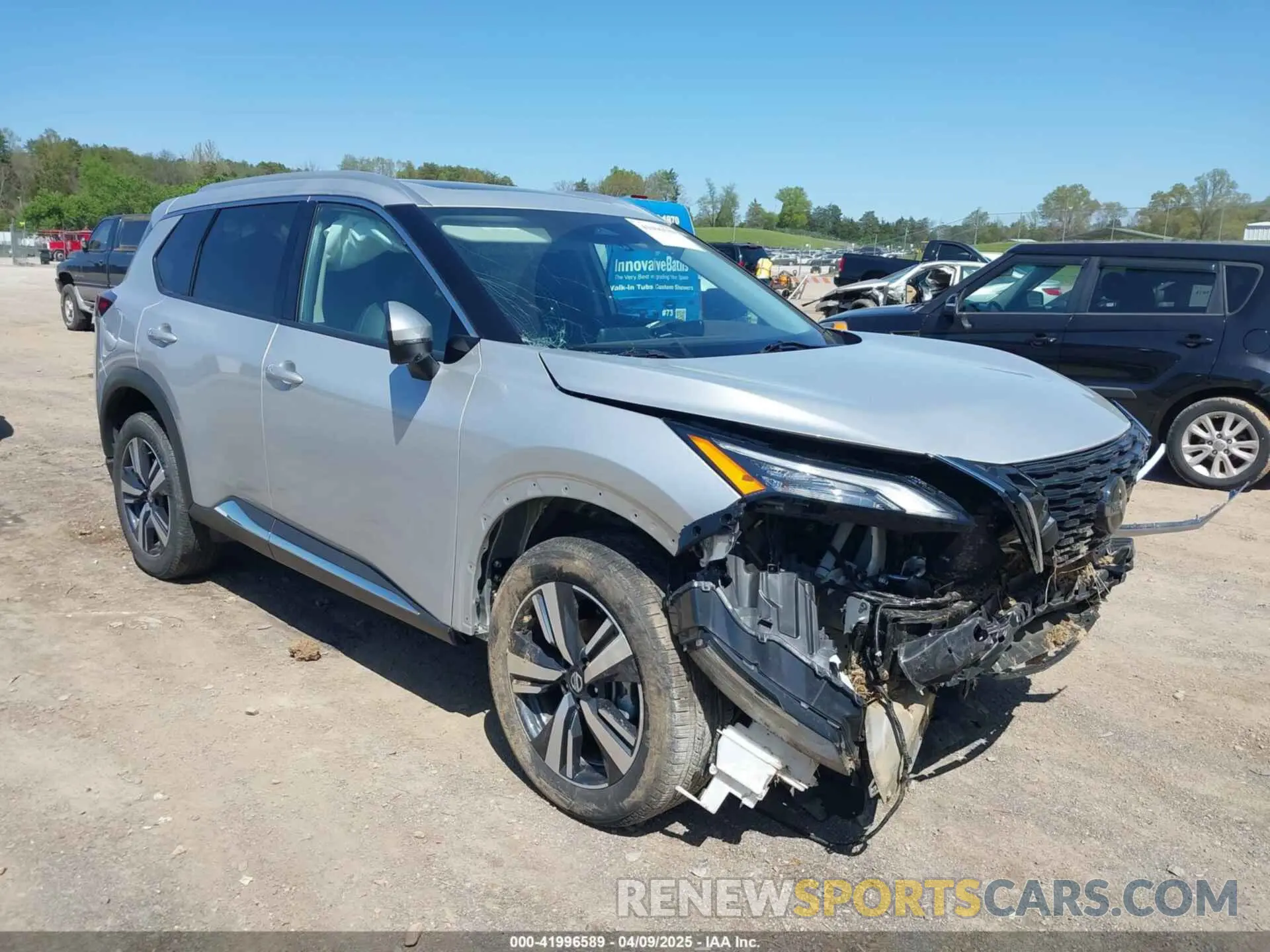 1 fotografías del automóvil dañado 5N1AT3CAXMC709536 NISSAN ROGUE 2021