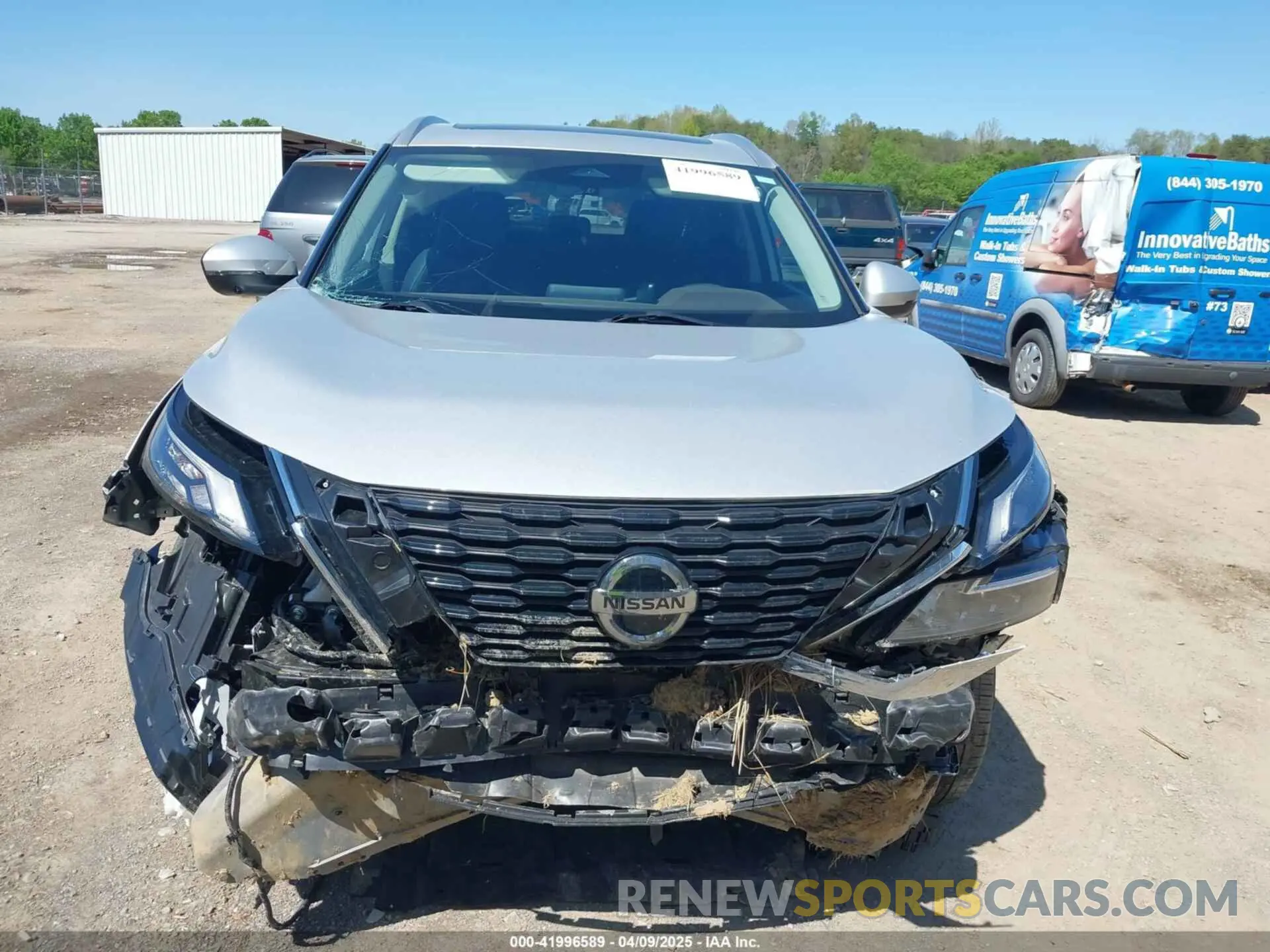 13 fotografías del automóvil dañado 5N1AT3CAXMC709536 NISSAN ROGUE 2021