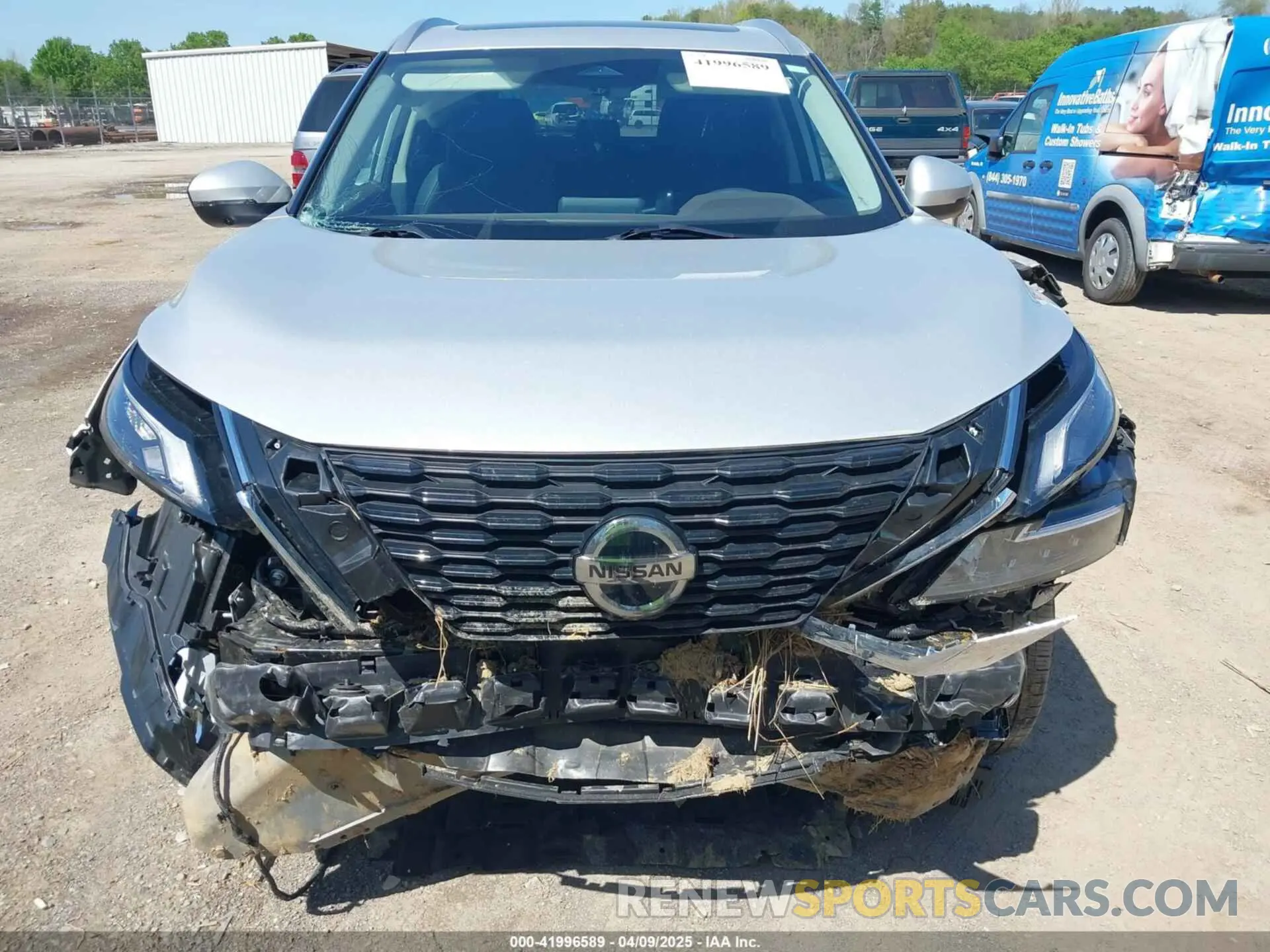 6 fotografías del automóvil dañado 5N1AT3CAXMC709536 NISSAN ROGUE 2021