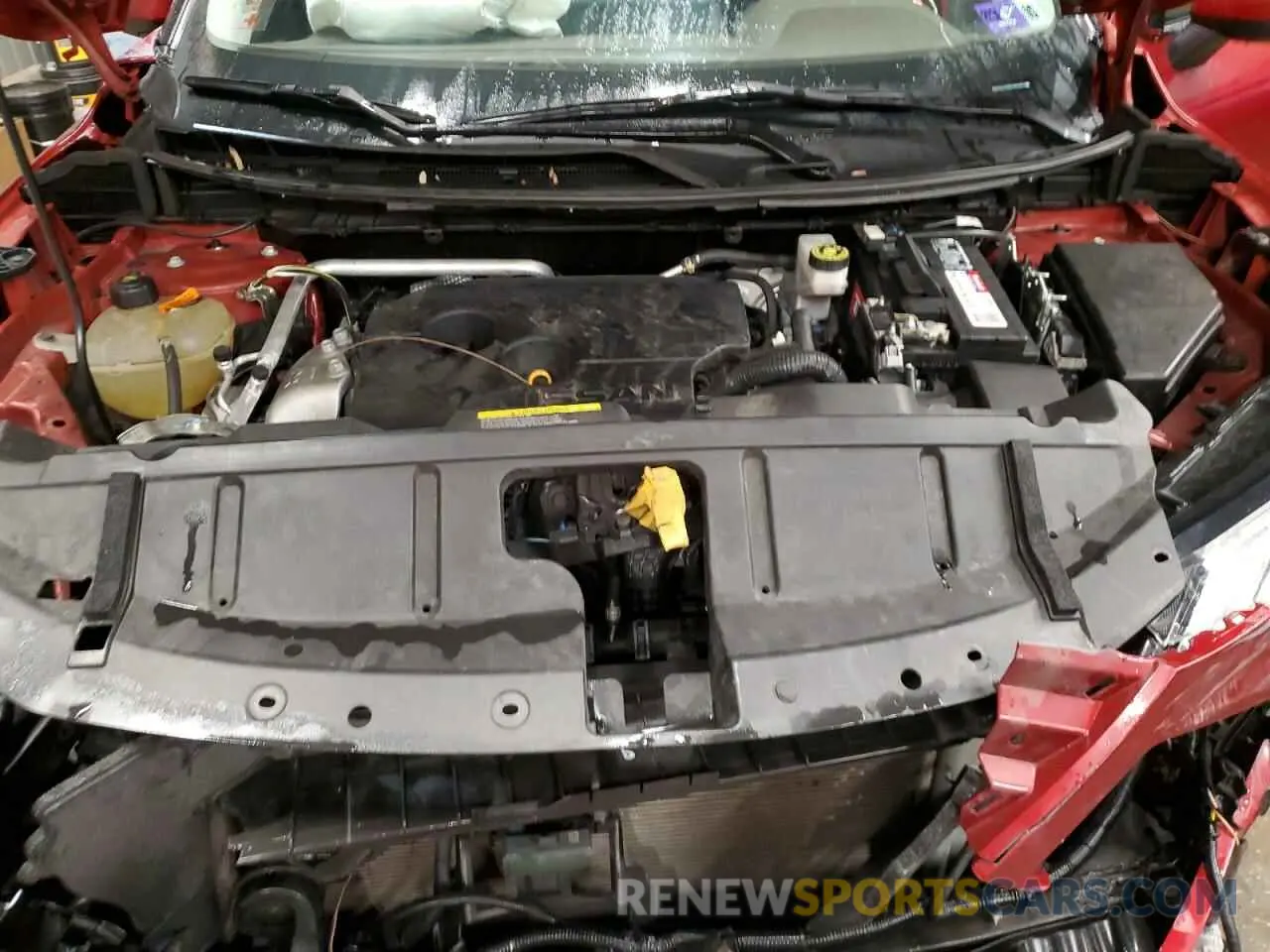 12 fotografías del automóvil dañado 5N1AT3CB0MC733983 NISSAN ROGUE 2021