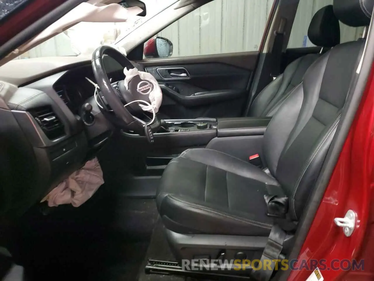 7 fotografías del automóvil dañado 5N1AT3CB0MC733983 NISSAN ROGUE 2021