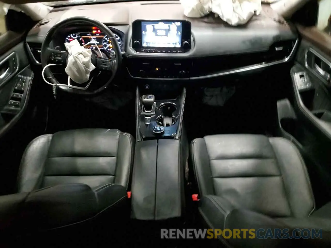 8 fotografías del automóvil dañado 5N1AT3CB0MC733983 NISSAN ROGUE 2021