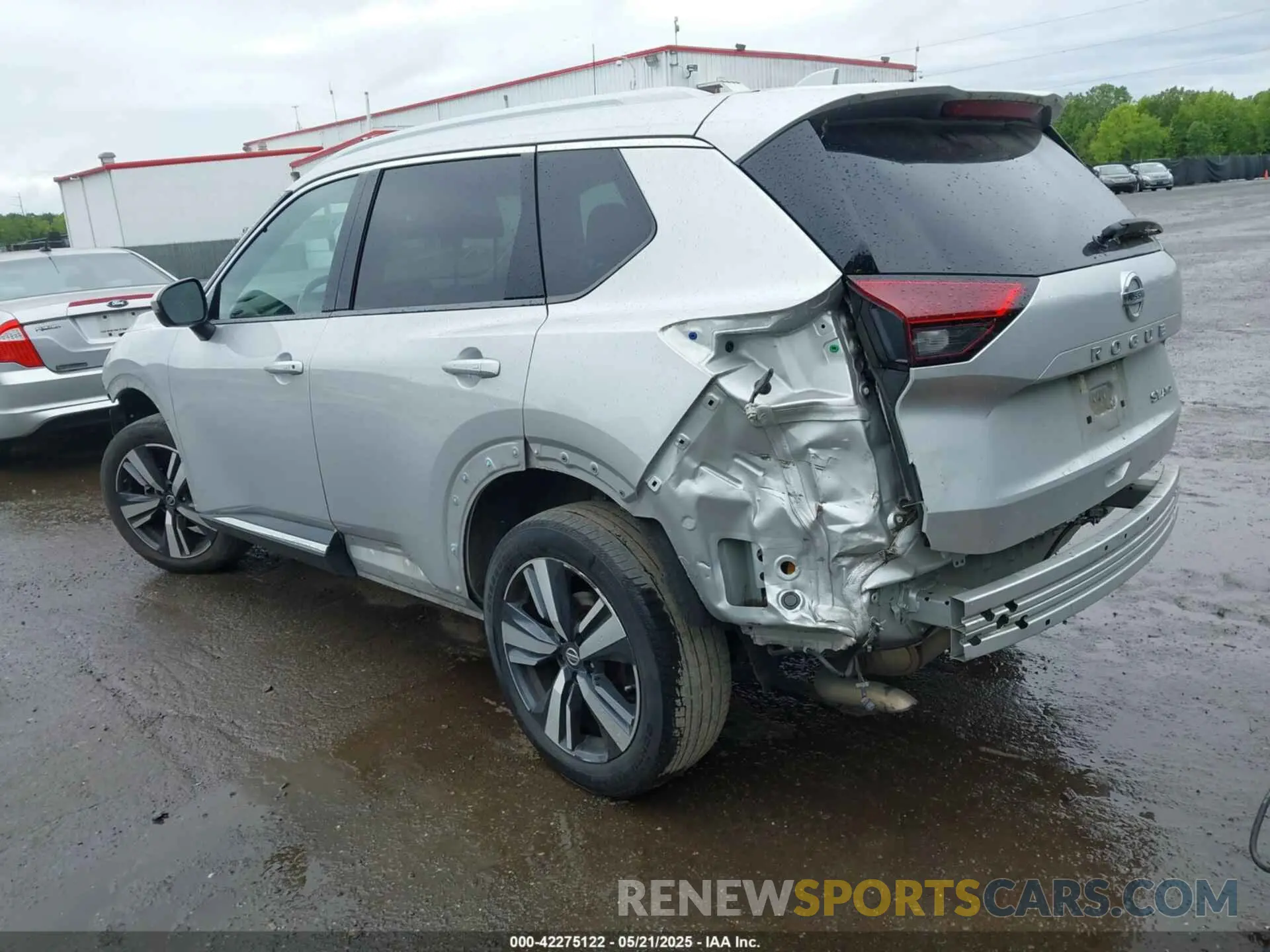 3 fotografías del automóvil dañado 5N1AT3CB0MC796789 NISSAN ROGUE 2021